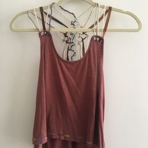 Ecoté macrame strap tank